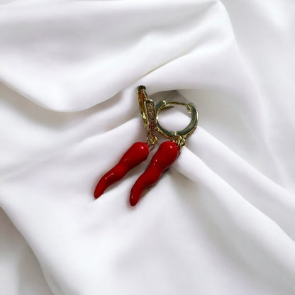 Spicy Drops Earrings (Handmade & Limited Edition)