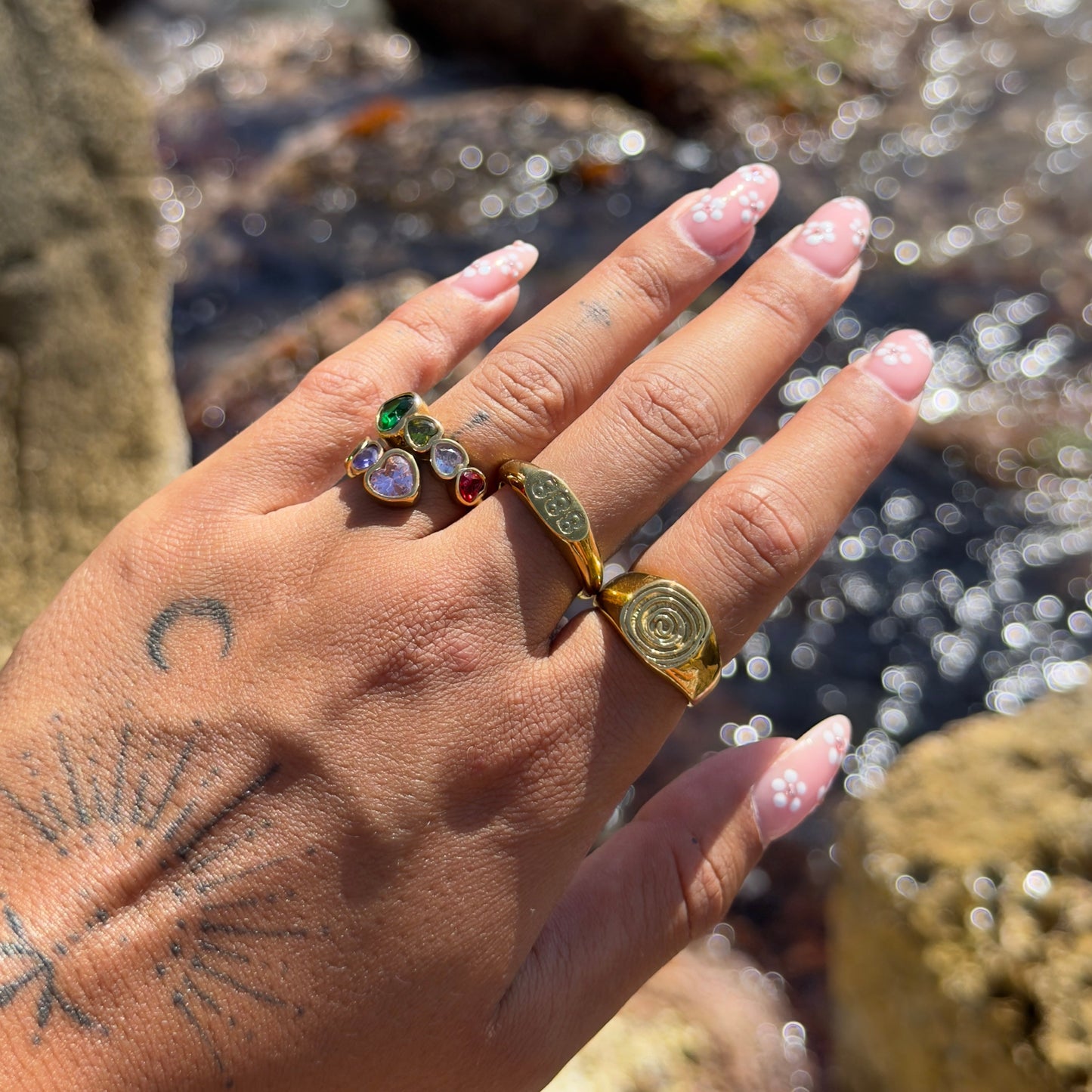 Chakra Ring - Colorized (Adjustable)