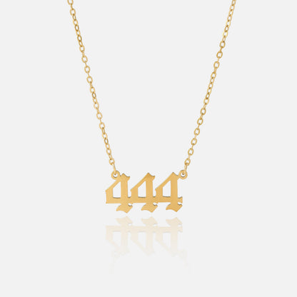 Vintage Angel Numbers Necklace
