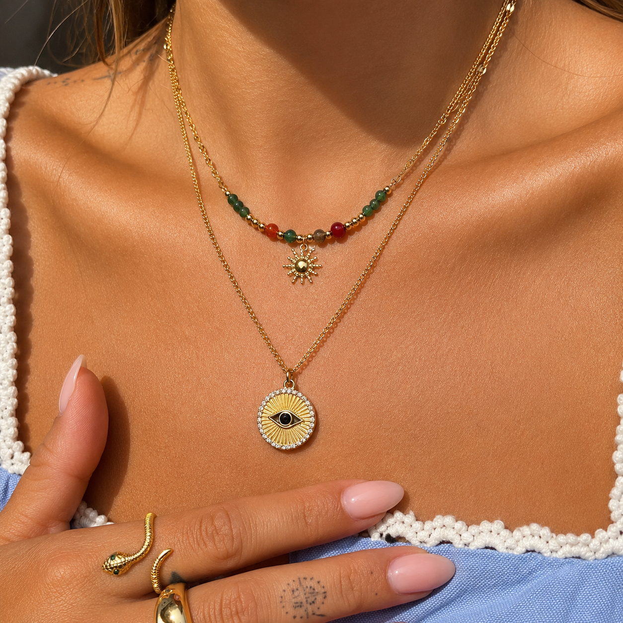 Sun Necklace