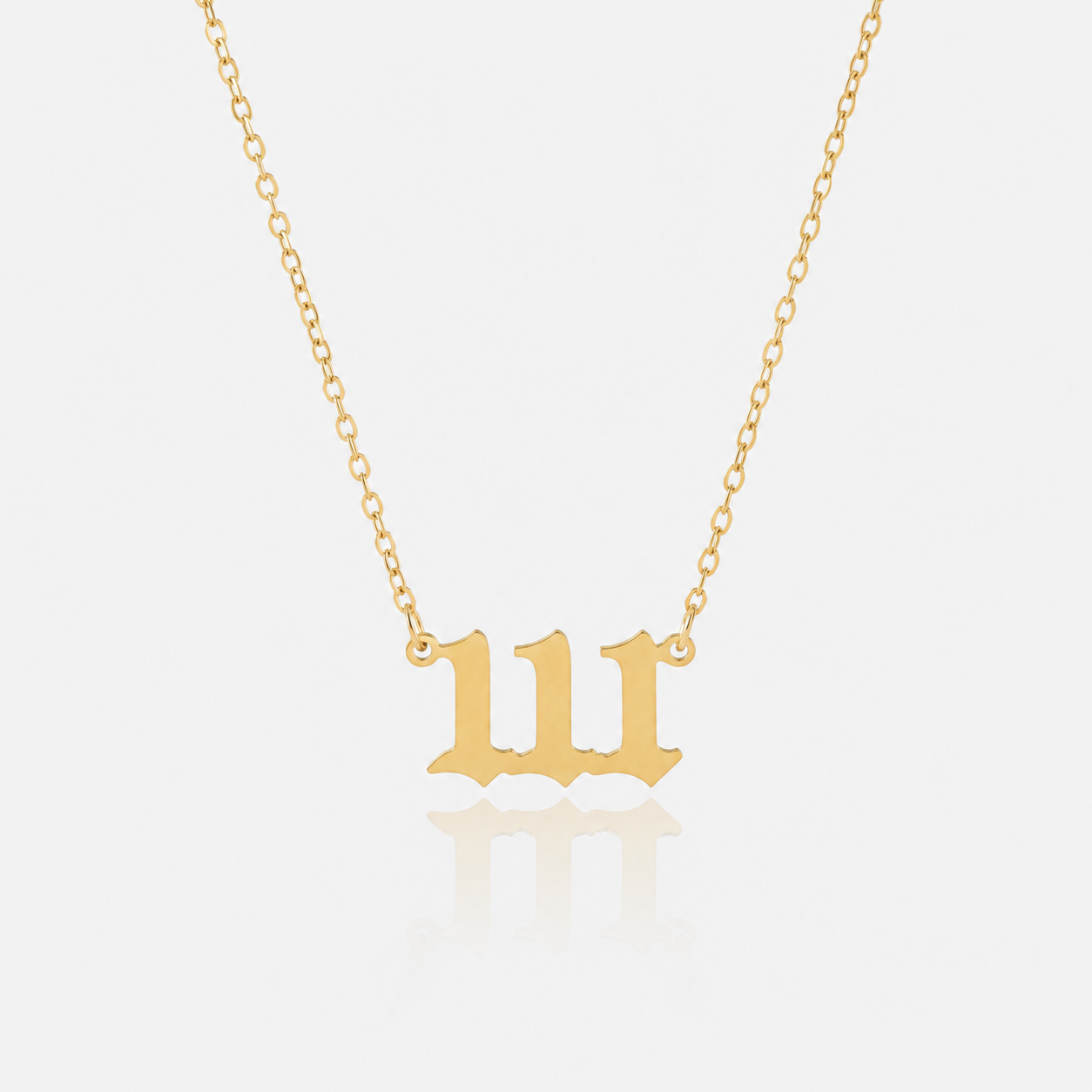 Vintage Angel Numbers Necklace