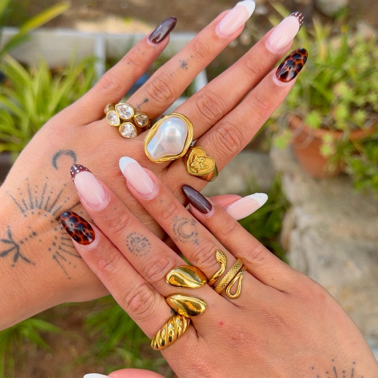 Aurapearl Ring (Adjustable)