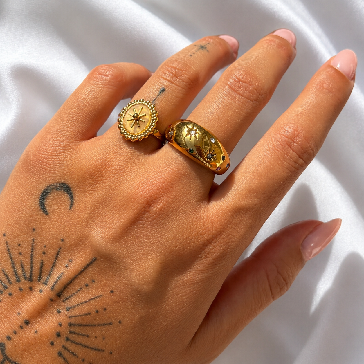 Sunstone Ring (Adjustable)